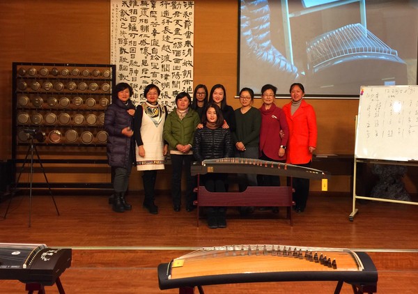 古箏協(xié)會組織參加揚州市和敬講堂古箏藝術(shù)交流活動